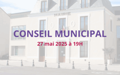 CONSEIL MUNICIPAL 27/05/2025
