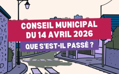 Compte rendu conseil municipal du 14 avril